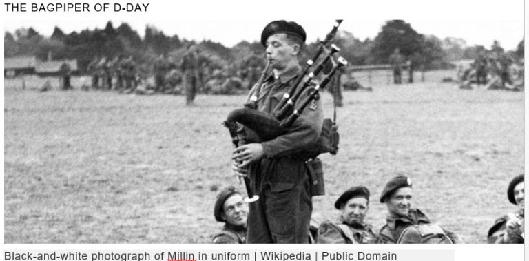 The Bagpiper of D-Day