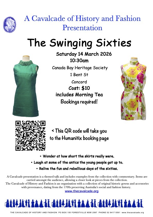 Cavalcade of Fashion – Saturday 14th March 10.30am